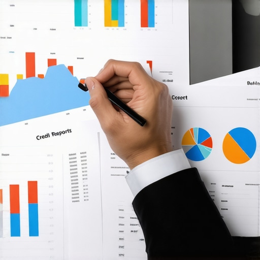 Expert reviewing credit report data and legal documents for dispute strategy.