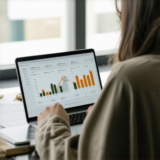 Strategic Credit Management in 2025 Person analyzing credit reports and financial data for credit improvement.