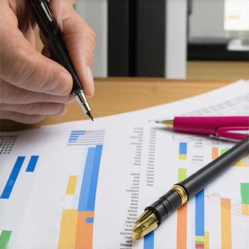 Expert analyzing credit reports with sophisticated tools for strategic credit repair.