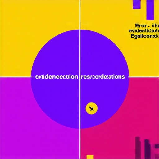 An infographic showing steps in disputing credit report errors, from identifying inaccuracies to final resolution.
