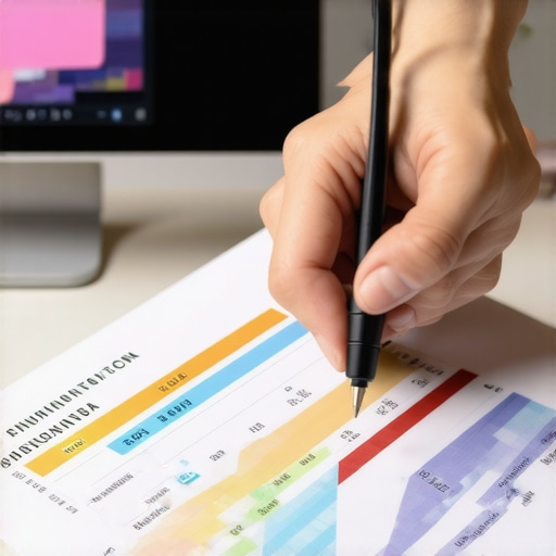 Expert reviewing credit report errors with digital tools