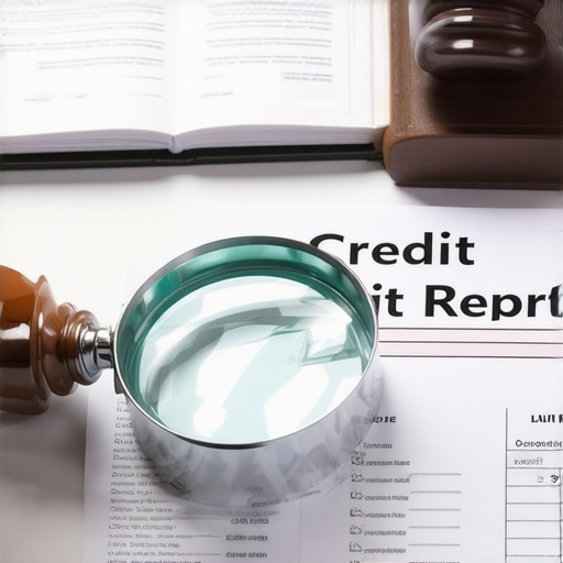 A professional analyzing credit reports with legal documents to optimize dispute strategies.