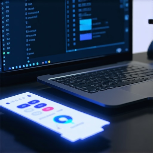 AI-powered credit monitoring tools Graphic showing AI analyzing credit reports with secure document scanner