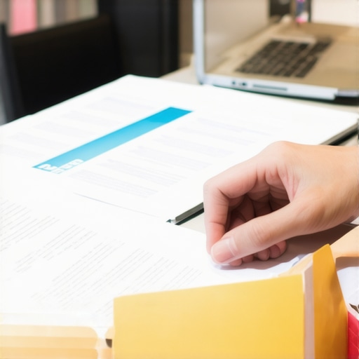 Person analyzing credit reports and evidence to dispute errors.