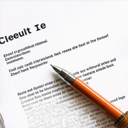 Desk with credit report and dispute letters highlighting errors