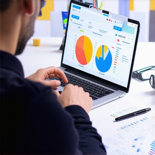 Effective Credit Monitoring Tools Person analyzing credit reports with financial software on computer