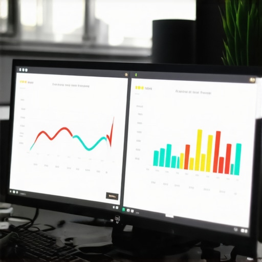 Digital Credit Management Tools in Action Screenshot of credit monitoring software showing scores and analytics.