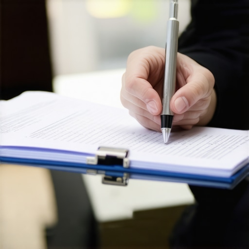 Individual analyzing credit report data to boost credit score