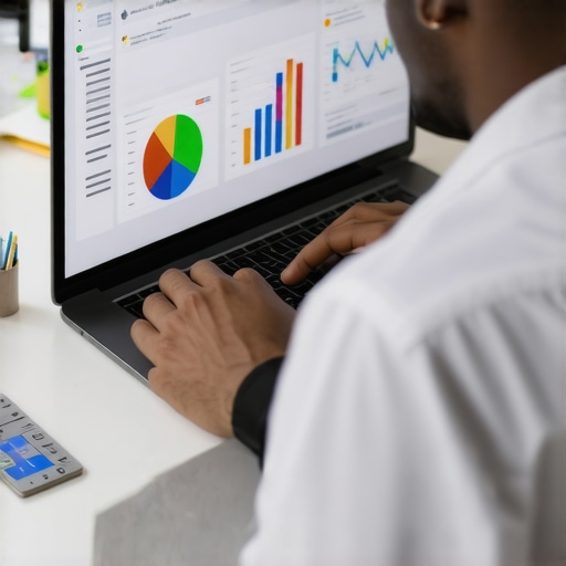 Effective Credit Monitoring Tools Person analyzing credit reports on a laptop for maintaining good credit health.