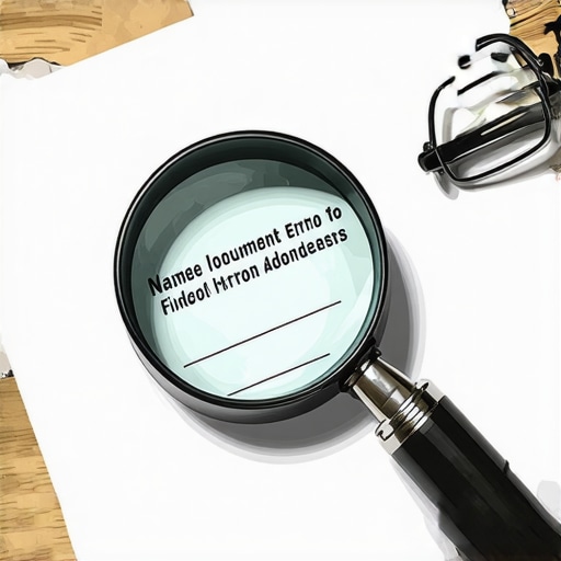 How to Find Hidden Errors in Your Name and Address History