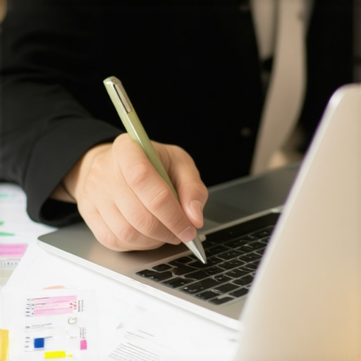 Tools for Effective Credit Management A person working on credit repair with a laptop and scanner.