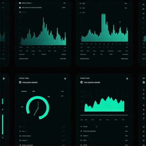 Screenshot of a digital credit dashboard with scores and analytics