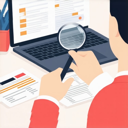 Disputing Credit Errors Person analyzing credit reports on a desk