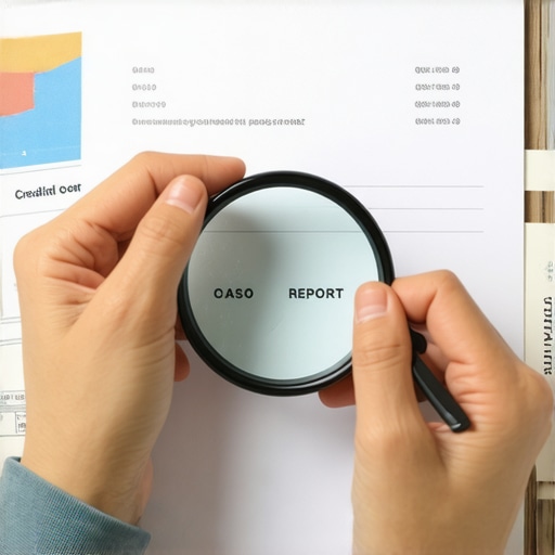 Reviewing Credit Reports Person examining credit reports to identify errors and inaccuracies