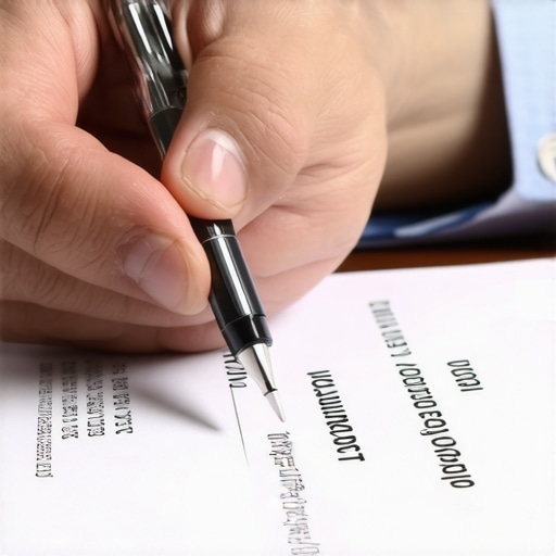 Person analyzing credit reports with a pencil, focusing on correcting errors.