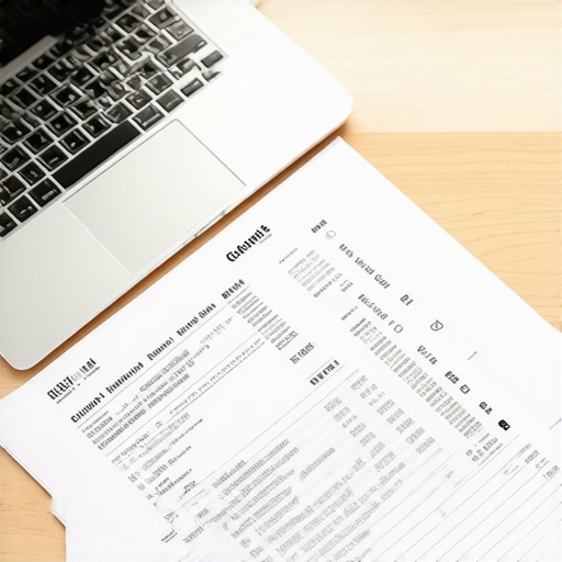 Person analyzing credit reports and financial documents to identify errors