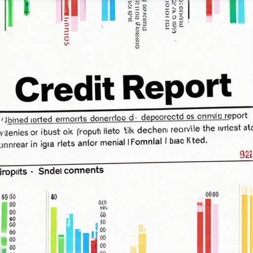 Disputing Credit Report Errors Person reviewing credit report and preparing dispute letters