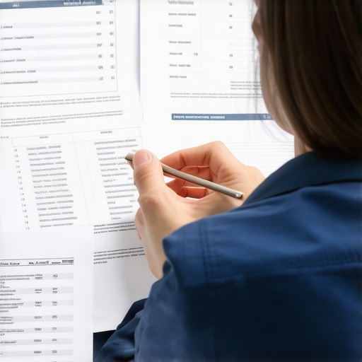 A credit expert analyzing credit reports for medical debt discrepancies.
