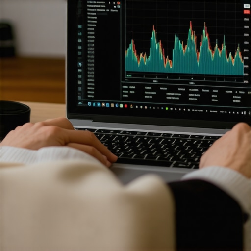 Person reviewing credit reports and dispute proofs on a laptop