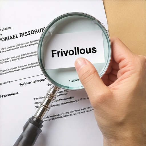 How to Identify a Frivolous Label on Your Dispute Response