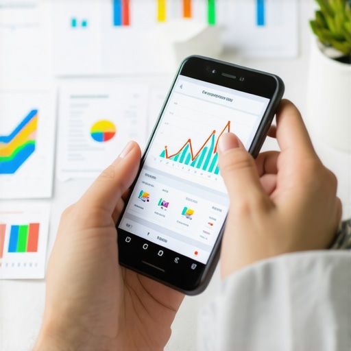 Monitoring Credit Progress with Digital Tools Person analyzing credit scores and alerts on computer for credit management
