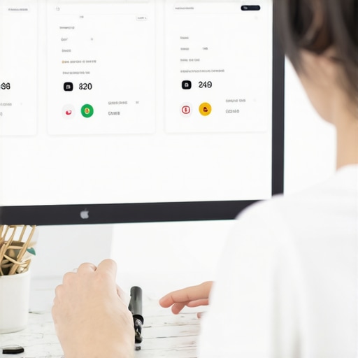 Monitoring Credit Reports for Long-Term Success Person analyzing credit scores using financial tools on a laptop