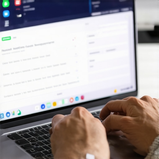 Person reviewing credit scores and reports on a laptop to maintain credit health.
