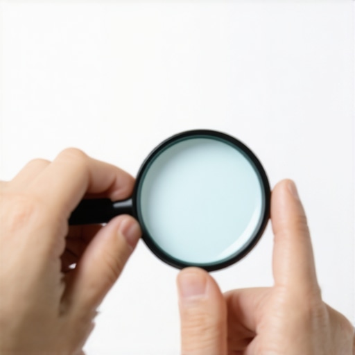 Reviewing Credit Reports Person analyzing credit report details closely.