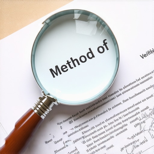 Detailed view of a credit dispute letter focusing on verification methods