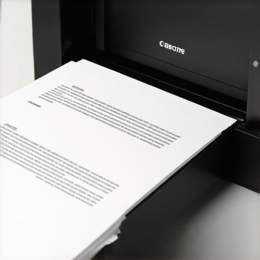 High-tech scanner processing physical credit dispute documents to bypass automated bureau filters.