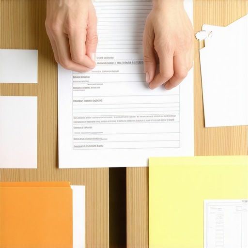 Building an Undeniable Paper Trail for Credit Disputes Certified mail receipts and court documents organized on a desk for a credit dispute