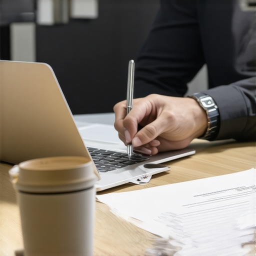A person writing a formal goodwill letter to a bank to remove a late payment from their credit report.