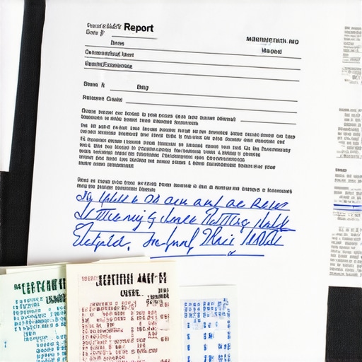 Handwritten credit dispute letter and certified mail receipts on a desk.