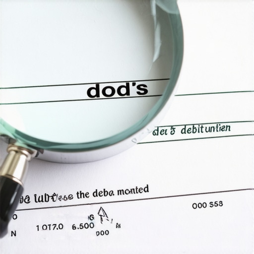 A close-up view of a credit report audit identifying re-aged debt errors.
