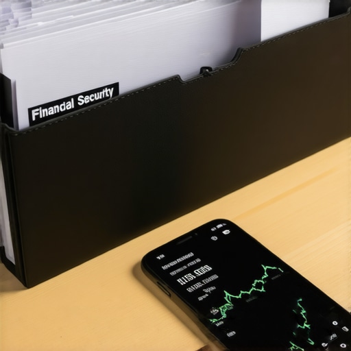 A smartphone and folder representing a professional credit maintenance strategy.