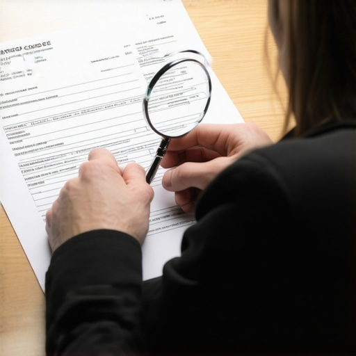 A patient reviewing an itemized medical bill for errors