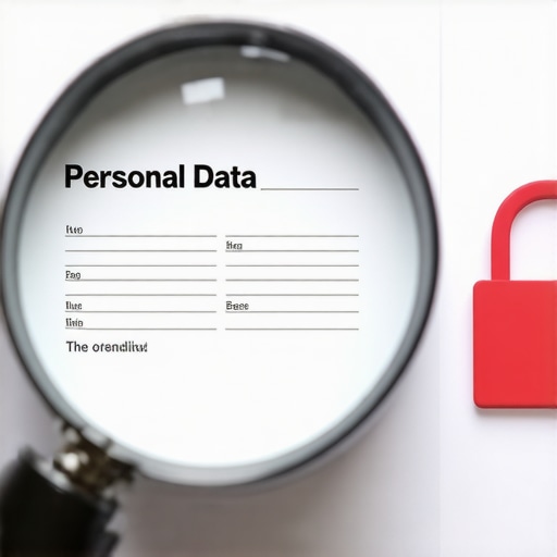 Securing Your Secondary Credit Data A magnifying glass inspecting a credit report with a security lock representing a Sagestream freeze.