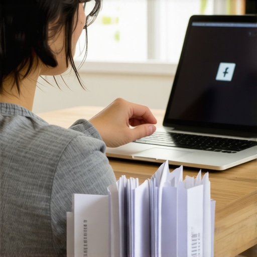 A person opting out of credit card offers online to protect their financial privacy.
