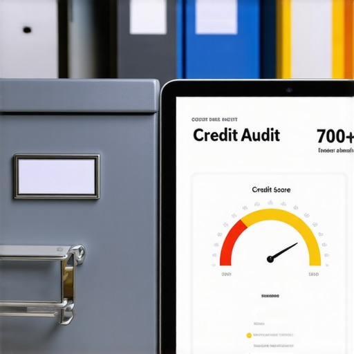 Physical organization tools for credit repair success