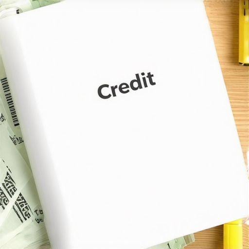 Physical credit repair binder with USPS certified mail receipts and documentation.