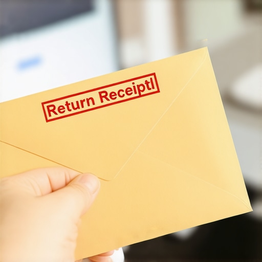 The Power of Physical Credit Dispute Letters A person preparing a certified mail letter for a credit bureau dispute to avoid online portal traps.